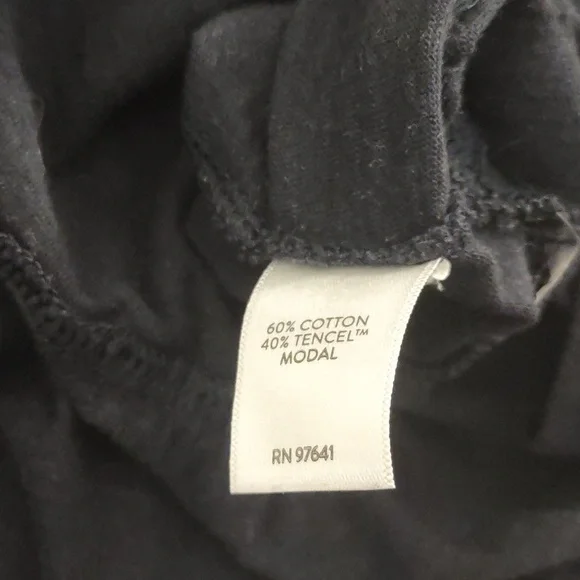 PRE OWNED J. JILL SHIRT COLOR NAVY BLUE SIZE M PETITE FALL STAPLE - Picture 8 of 8